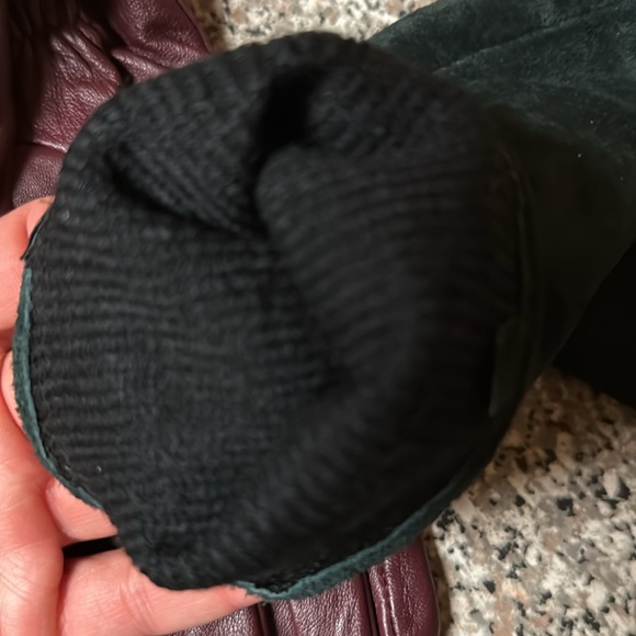 Elbow length Target leather suede tall evening opera gloves luxury phone touch - Picture 5 of 12